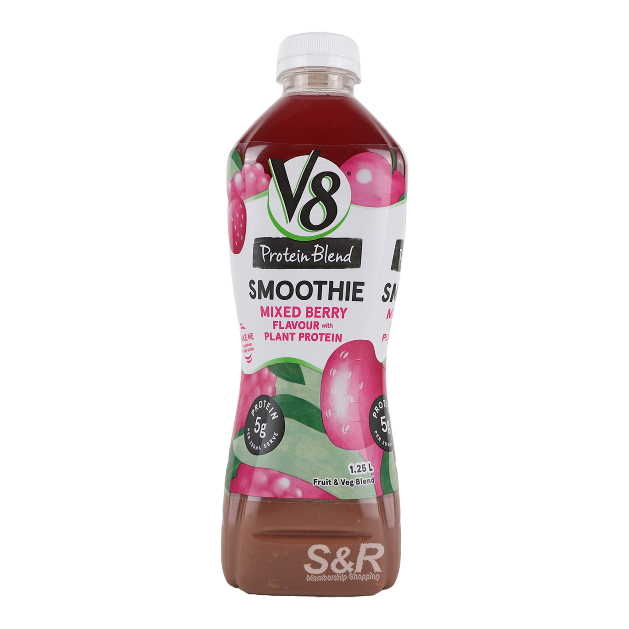 V8 Protein Blend Mixed Berry Smoothie 1.25L